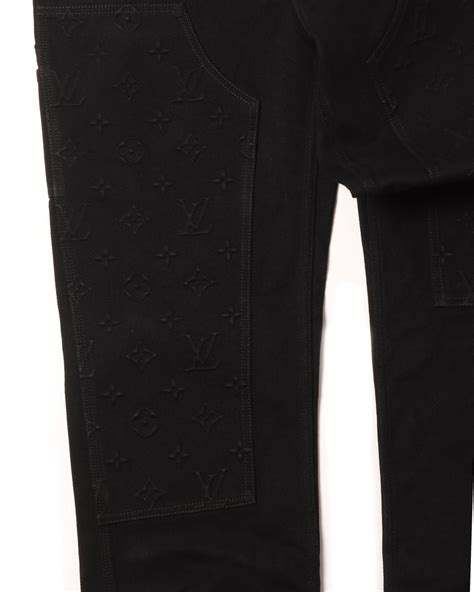 lv double knee pants|Men's Designer Pants & Trousers .